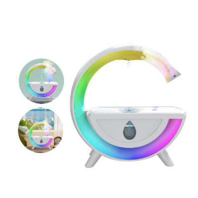 Umidificator cu lumina RGB T00KS antigravitatie aromaterapie