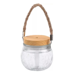 Umidificator de 400 ml si Iluminare LED RGB ZJ987 cu Lemn natural