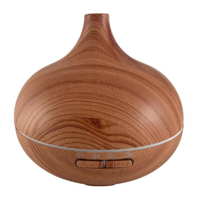 Umidificator de Aer 300ml LED model NATURAL WOOD Difuzor
