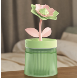 Umidificator de aer LED RD E385 model floarea soarelui 260ml