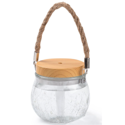 Umidificator Iluminat 8 LED uri 2W ABS 400 ml Transparent ANDOWL QZJ987