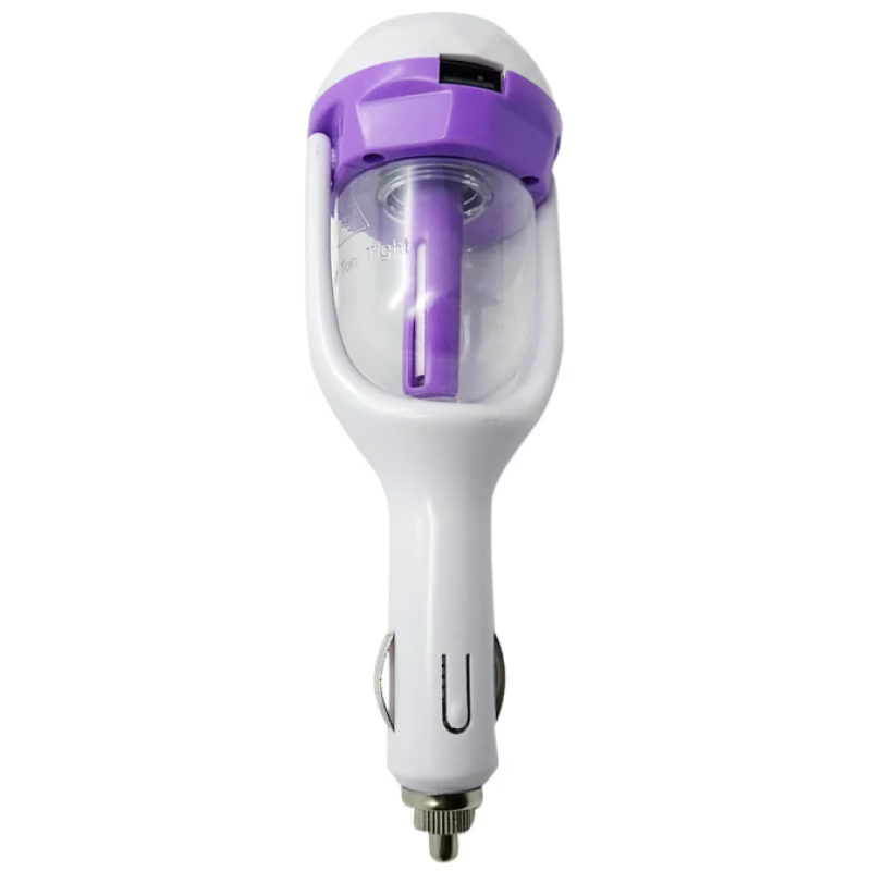 Umidificator pentru masina portabil cu functie aromaterapie alimentare priza 12V 50 ml