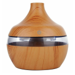 Umidificator purificator aromaterapie ultrasunete cu iluminare RGB 300ml