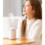 Umidificator si Difuzor de Aromaterapie cu Flori 2 Moduri de Pulverizare