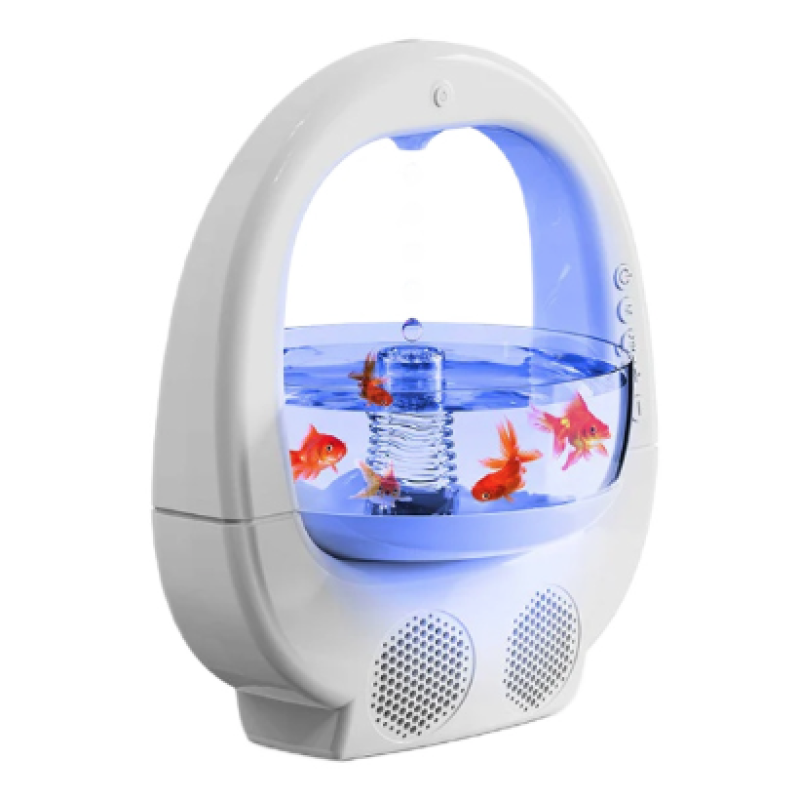Umidificator Y11 cu antigravitatie 3 in 1 pentru birou cu difuzor Bluetooth