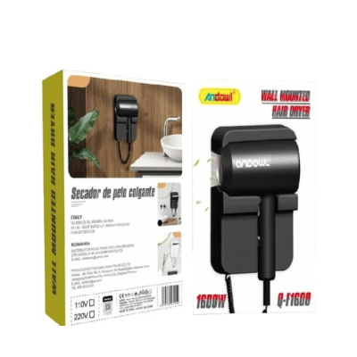 Uscator de par cu montare pe perete Putere 1600W Andowl Q F1600