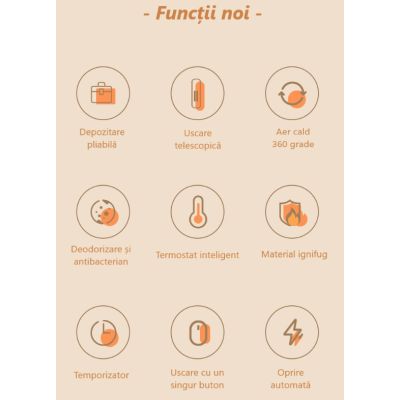 Uscator electric pentru incaltaminte cu functie de dezinfectare UV