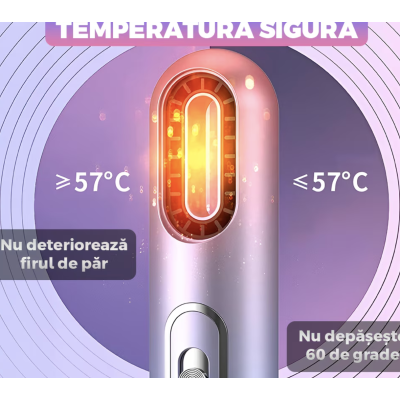 Uscator Profesional AO 49973 de Par 3 in 1 aparat multifunctional coafare si uscare 3 accesorii incluse