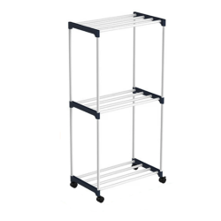 Uscator prosoape cu suport pentru incaltaminte 3 nivele portabil