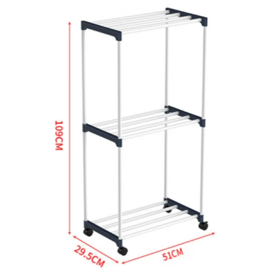 Uscator prosoape cu suport pentru incaltaminte 3 nivele portabil