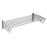 Uscator rufe din aluminiu retractabil cu prindere in perete si 5 bare