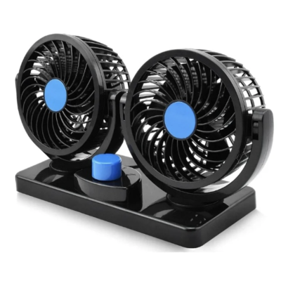 Ventilator Auto Dublu Alimentare La Priza Masinii De 12V Foarte Silentios 2 Trepte De Viteza Mars 304