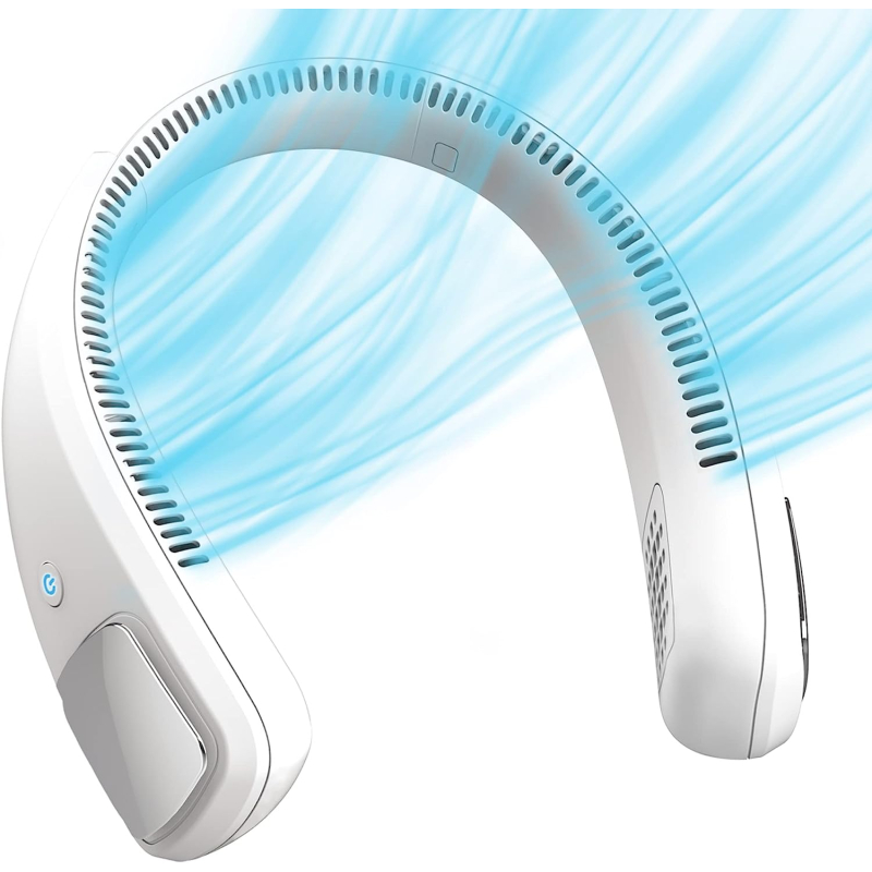 Ventilator de aer Arctic Freedom pentru gât portabil cu 3 viteze si acumulator inclus