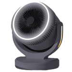 Ventilator de birou cu 3 trepte de viteza rotire 360 grade silentios