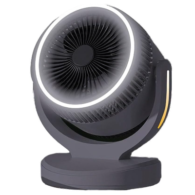 Ventilator de birou cu 3 trepte de viteza rotire 360 grade silentios