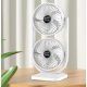Ventilator de birou cu cap dublu silentios puternic reglabil cu 3 viteze