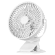 Ventilator de birou cu clema rotire 360 grade silentios