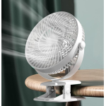 Ventilator de birou cu clema rotire 360 grade silentios