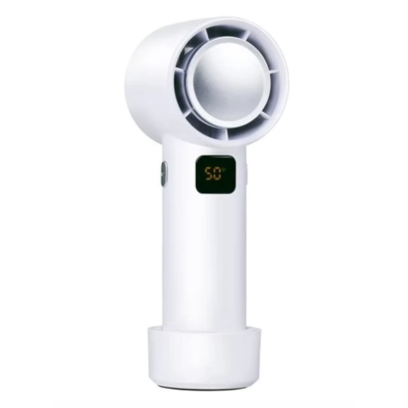 Ventilator de mana portabil cu afisaj digital 5W