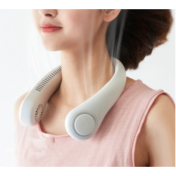 Ventilator pentru gat cu 3 trepte de viteza reincarcabil 