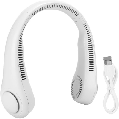 Ventilator pentru gat cu 3 trepte de viteza reincarcabil 