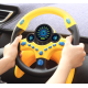 Volan interactiv cu lumini si sunete Learning Simulate Driver galben