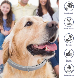 Zgarda anti purici si capuse pentru caini sau pisici de talie mica