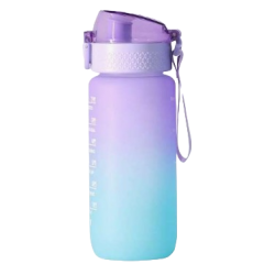 Sticla de apa potabila fitness Colorata 20Oz cu Marcator de timp Sticla de apa potabila fitness Colorata 20Oz cu Marcator de timp