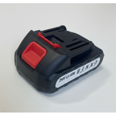 Acumulator 24v cu 2 pini Laterali si mufa de incarcare pentru mini fierastrau drujba