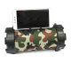 Boxa PT1 Camuflaj Army portabila bluetooth  cu suport de telefon