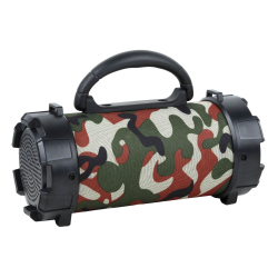 Boxa PT1 Camuflaj Army portabila bluetooth  cu suport de telefon
