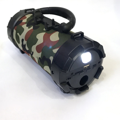 Boxa PT1 Camuflaj Army portabila bluetooth  cu suport de telefon