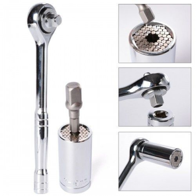 Cheie Tubulara Universala cu Adaptor Gator Grip