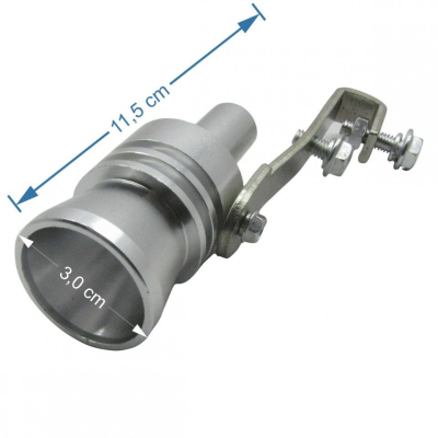 Fluier de toba L cu redare TURBO sound si Blow OFF