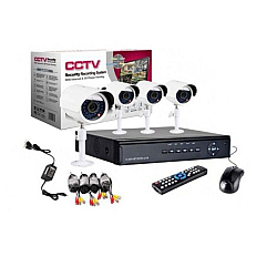 Kit de Supraveghere Kit video CCTV DVR 4 camere EXTERIOR