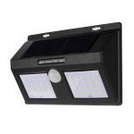 Lampa solara XF 6029 2 x 20 LED cu senzor de miscare si lumina