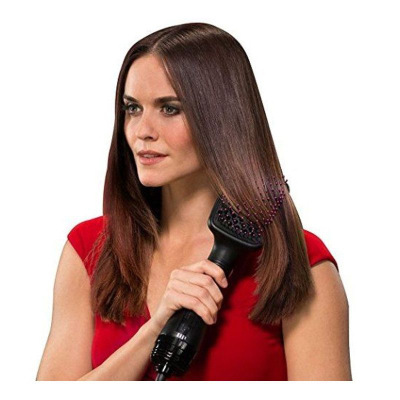 Perie electrica cu aer cald One step PATRAT, 1000 W, varfuri rotunjite