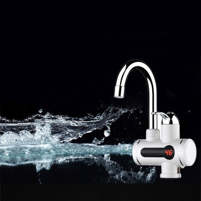 Robinet Electric De Apa Calda din metal cu display (Instant)