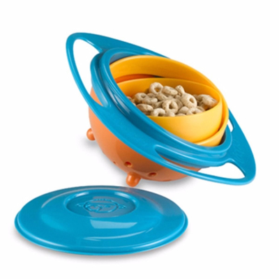 Set 2 Castroane pentru copii cu sistem antirasturnare Gyro Bowl