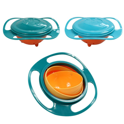 Set 2 Castroane pentru copii cu sistem antirasturnare Gyro Bowl