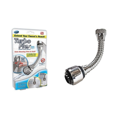 Set 2 Racorduri flexibile  universale robinet  Turbo Flex360