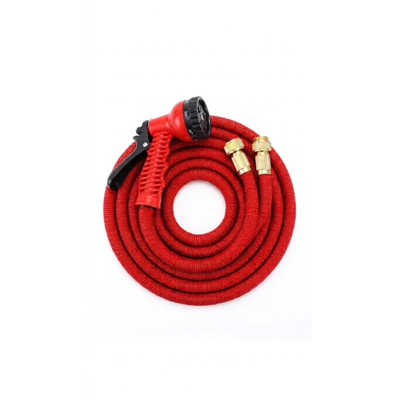 Furtun extensibil Rosu SUPER HOSE 22M de gradina