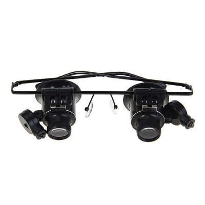 Ochelari Cu Lentile Microscop 20x Si LED