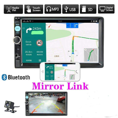 Mp5 player auto 7012B 2DIN TouchScreen 7", Bluetooth, USB, AUX, CAMERA Mansalier