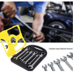 Set 7 Chei Inelare cu Clichet Duble Articulate