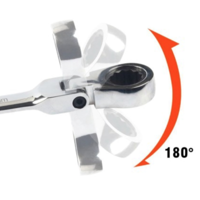 Set 7 Chei Inelare cu Clichet Duble Articulate