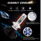 Set de 2 Lampi LED auto X3 H7 Premium putere 50W 6000LM temperatura 8000K