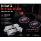 Set 2 Holograme LED cu LOGO AUDI pentru Portiere