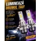 Set 2 Becuri auto H4 3570 cu doua faze 12 LED SMD putere 80W temperatura 6000K