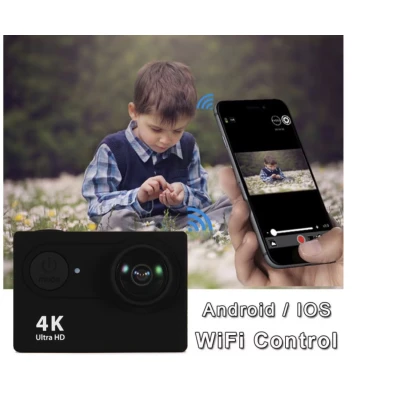 Camera Sport 4K HD Carcasa rezistenta la Apa